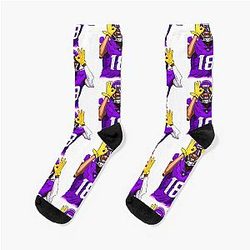 Justin Jefferson Griddy Socks