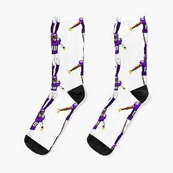Justin Jefferson Griddy Socks