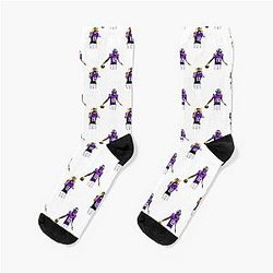 Justin Jefferson Griddy Dance Print Socks