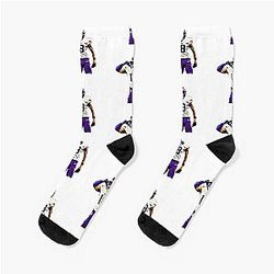 Justin Jefferson 18 Flex Socks