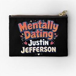 Mentally Dating Justin Jefferson Pouch