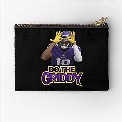 Griddy Dance Justin Jefferson Signature Celebration Zipper Pouch