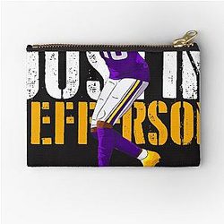 Justin Jefferson Zipper Pouch