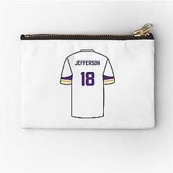 Justin Jefferson Zipper Pouch