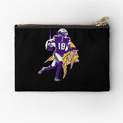 Justin Jefferson Zipper Pouch