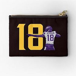 Justin Jefferson Zipper Pouch