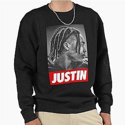 JUSTIN JEFFERSON Essential Pullover Sweatshir