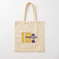 Justin Jefferson Cotton Tote Bag