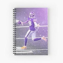 Justin Jefferson Spiral Notebook