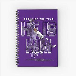Justin Jefferson Spiral Notebook