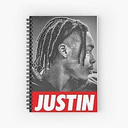 JUSTIN JEFFERSON Spiral Notebook