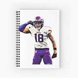 Justin Jefferson 18 Flex Notebook