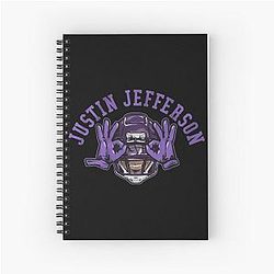 Justin Jefferson Griddy Essential T-Shirt Spiral Notebook