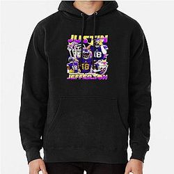 Justin Jefferson Collage Pullover Hoodie
