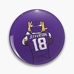 Justin Jefferson Griddy Pin