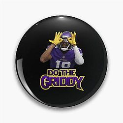 Griddy Dance Justin Jefferson Signature Celebration Justin Jefferson Pin