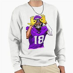 Justin Jefferson Griddy Pullover Sweatshirt