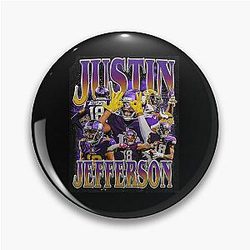 Justin Jefferson Bootleg Pin