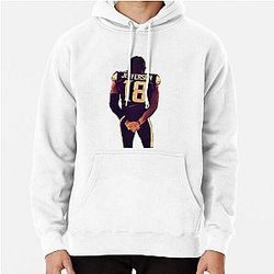 Justin Jefferson posing Pullover Hoodie