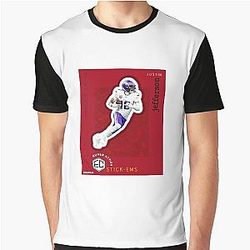 Justin Jefferson Stick Em Graphic T-Shirt