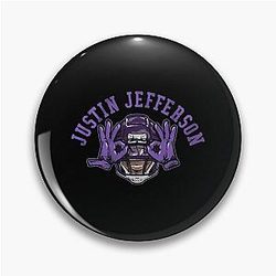 Justin Jefferson Griddy T-Shirt Pin