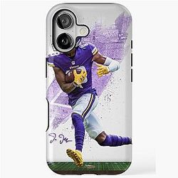 Justin Jefferson Minnesota Sports Art Tough Case