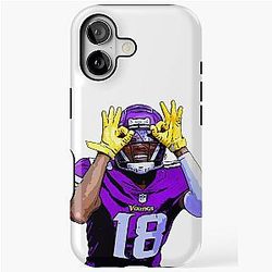 Justin Jefferson Griddy Dance iPhone Case