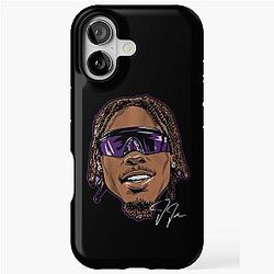 Retro Justin Jefferson Swag iPhone Tough Case