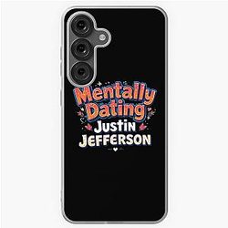 Mentally Dating Justin Jefferson Soft Case