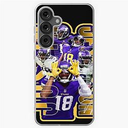 Justin Jefferson Football Star Artwork Samsung Galaxy Case