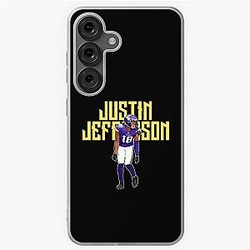 Justin Jefferson Dance for Touchdown Bold Samsung Galaxy Soft Case