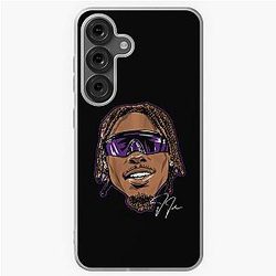Retro Justin Jefferson Swag Head Samsung Galaxy Case