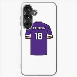 Justin Jefferson Soft Case for Samsung Galaxy Jersey