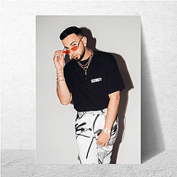 Justin Quiles writes for J Balvin Justin Quiles Posters