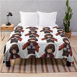 Kabaneri Of The Iron Fortress Mumei Throw Blanket