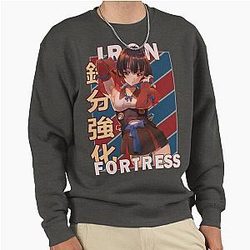 Mumei Hozumi Kabaneri of the Iron Fortress Retro Anime Manga design Gift T-Shirt Pullover Sweatshirt