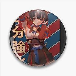Mumei Hozumi Kabaneri of the Iron Fortress Kōtetsujō no Kabaneri Retro Anime Manga design Gift T-Shirt Anime T-Shirt Pin