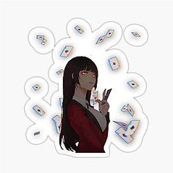 Kakegurui Yumeko Jabami Sticker
