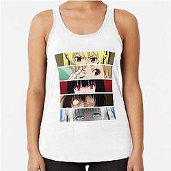Kakegurui Girls Racerback Tank Top