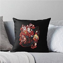 Kakegurui Anime Throw Pillow