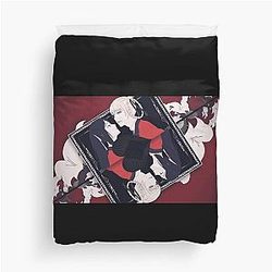 Kakegurui Kirari Momobami and Sayaka Igarashi Spread Duvet Cover