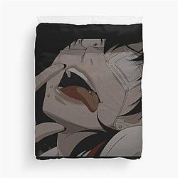 Midari Ikishima from Kakegurui anime Duvet Cover