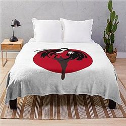Yumeko Jabami Kakegurui Anime Print Throw Blanket