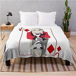 Kakegurui Ririka Momobami Throw Blanket