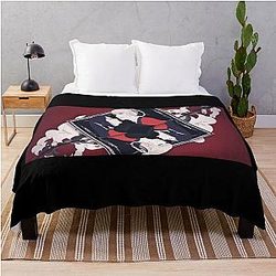 Kakegurui, Kirari Momobami and Sayaka Igarashi Throw Blanket