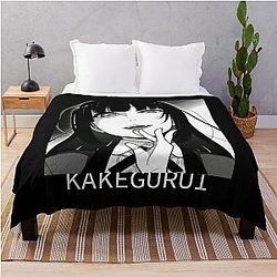Kakegurui - Yumeko 80s Throw Blanket