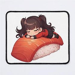 Compulsive Kakegurui Chibi Sushi Kawaii Playful Gambler Mouse Pad