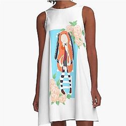 Runa Yomozuki - Kakegurui A-Line Floral Dress