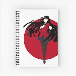 Yumeko Jabami - Kakegurui Anime Print Spiral Notebook
