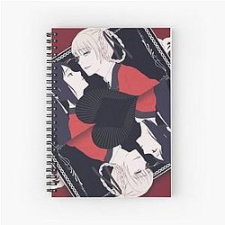 Kakegurui Kirari Momobami and Sayaka Igarashi Spread Notebook